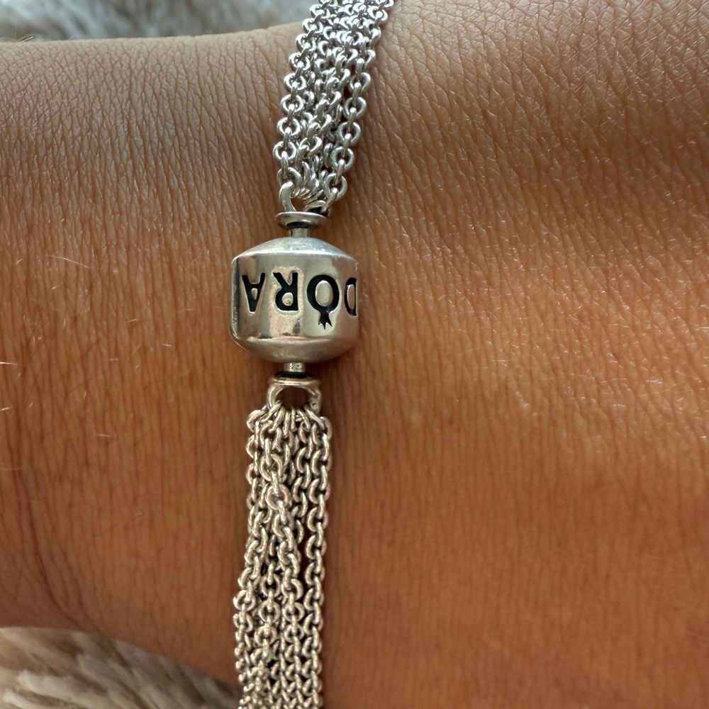 Pandora Silver Multi-Chain Bracelet